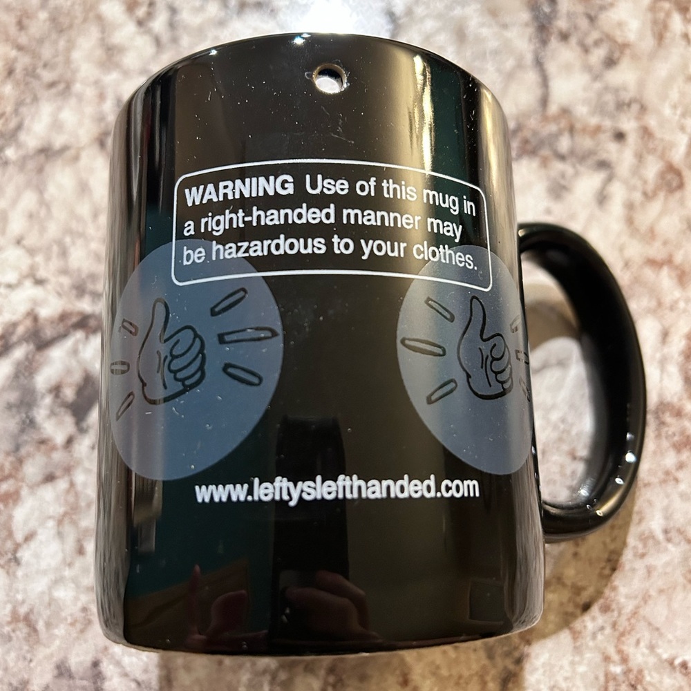 Left Handed Mug - Picture 2 of 3